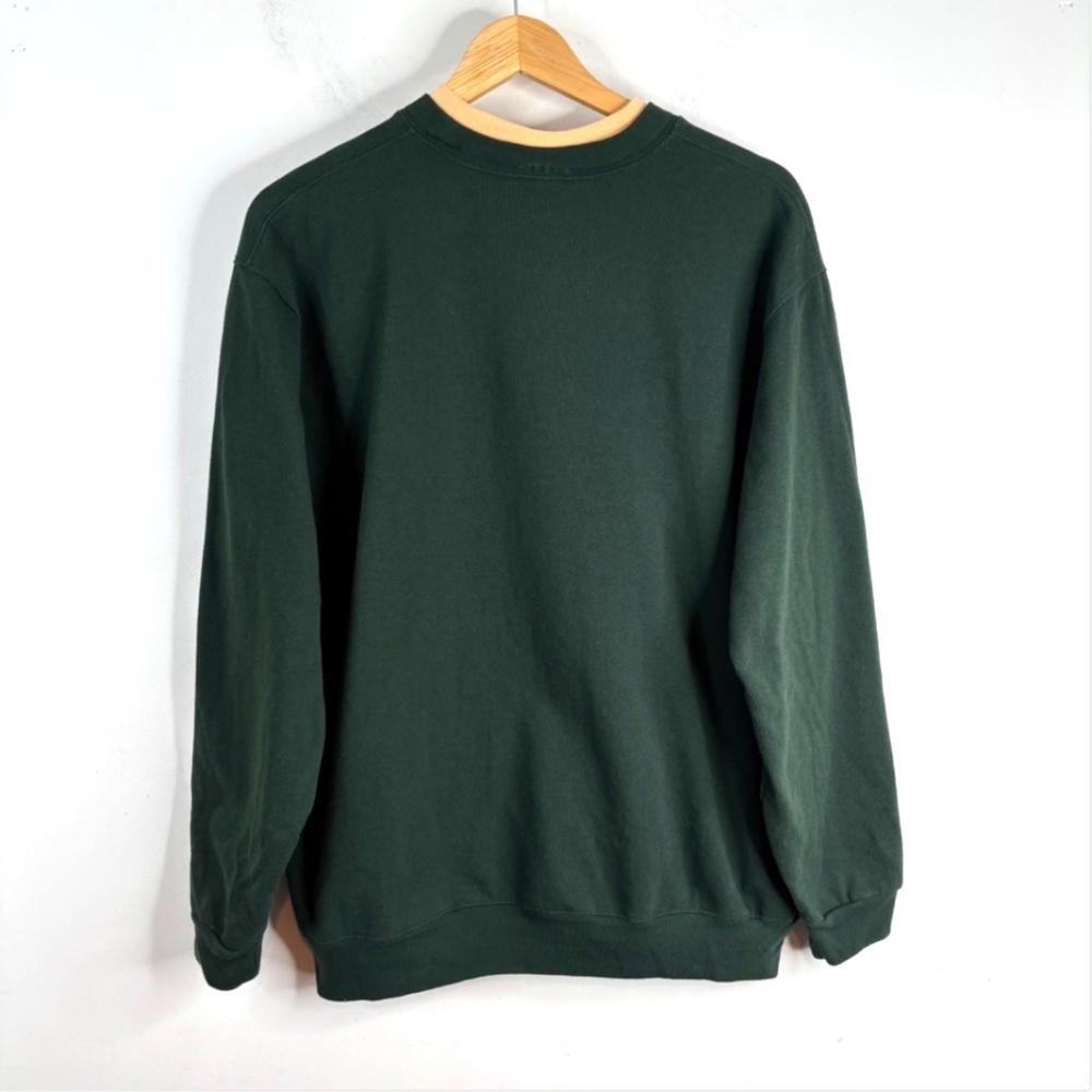 VTG Country Store Double Collar Crewneck Sweatshirt XL Embroidered Owl Granny - Picture 4 of 10